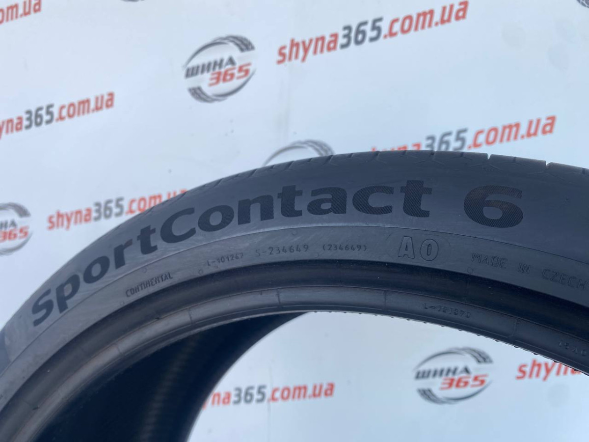 295/35 R23 CONTINENTAL SPORTCONTACT 6 4mm