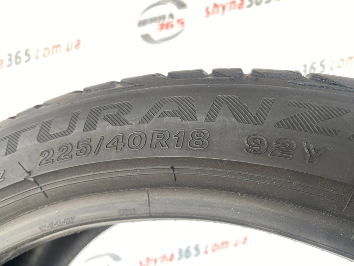 225/40 R18 BRIDGESTONE TURANZA T001 4mm
