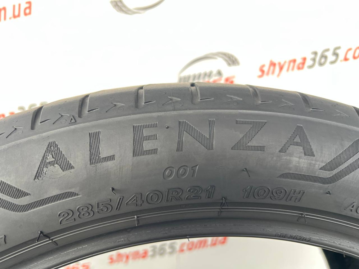 285/40 R21 BRIDGESTONE ALENZA 001 4mm