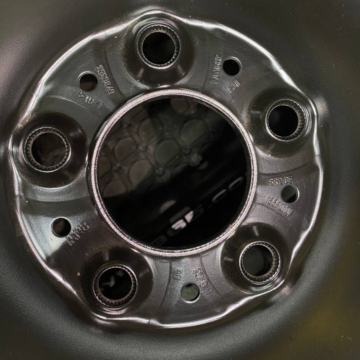ДИСКИ БУ BMW 6786353 R16 7J PCD 5X120 ET31 DIA72.6 BK