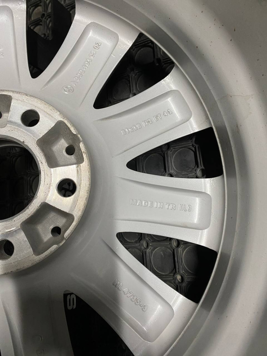 ДИСКИ БУ MERCEDES A2224010902 R18 8J PCD 5X112 ET41 DIA66.6 S