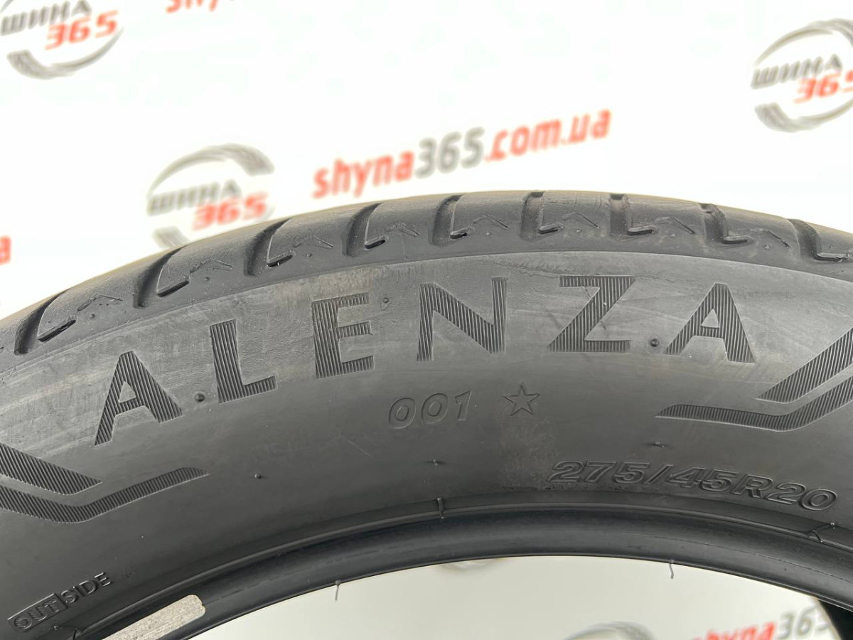 275/45 R20 BRIDGESTONE ALENZA 001 RUN FLAT 5mm