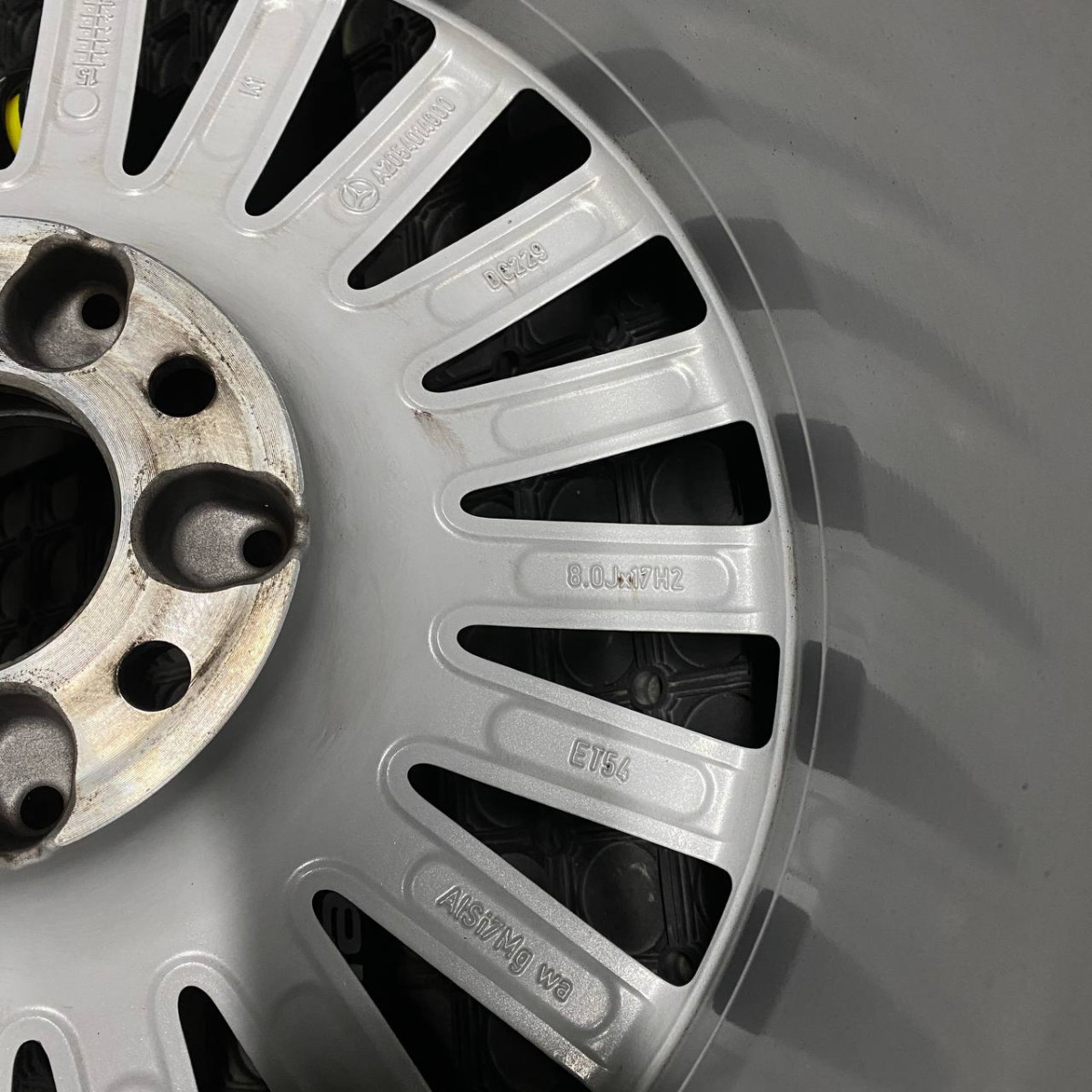 ДИСКИ БУ MERCEDES A2054014000 R17 8J PCD 5X112 ET54 DIA66.6 S