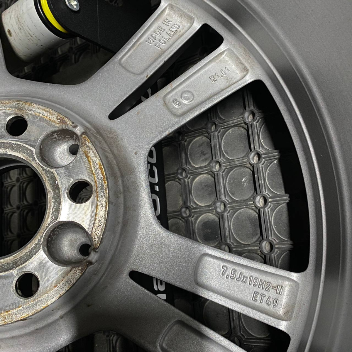 ДИСКИ БУ MERCEDES A1774010800 R19 7.5J PCD 5X112 ET49 DIA66.6 GMF