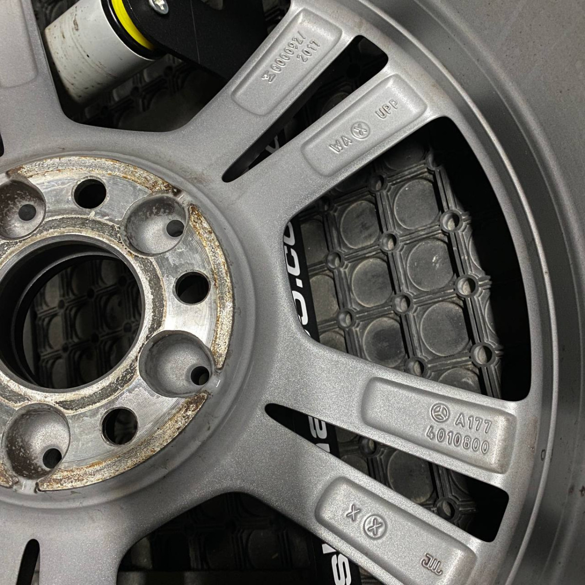 ДИСКИ БУ MERCEDES A1774010800 R19 7.5J PCD 5X112 ET49 DIA66.6 GMF