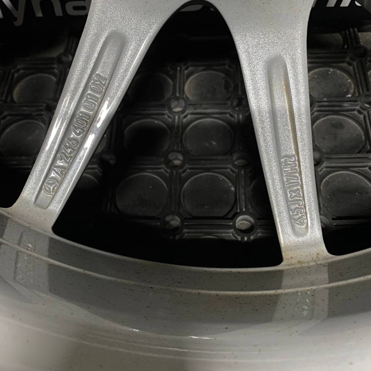 ДИСКИ БУ MERCEDES A2464010102 R17 6.5J PCD 5X112 ET49 DIA66.6 S