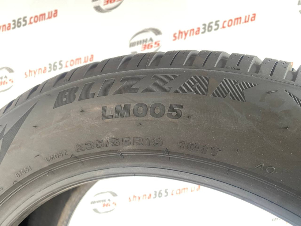 235/55 R19 BRIDGESTONE BLIZZAK LM005 7mm
