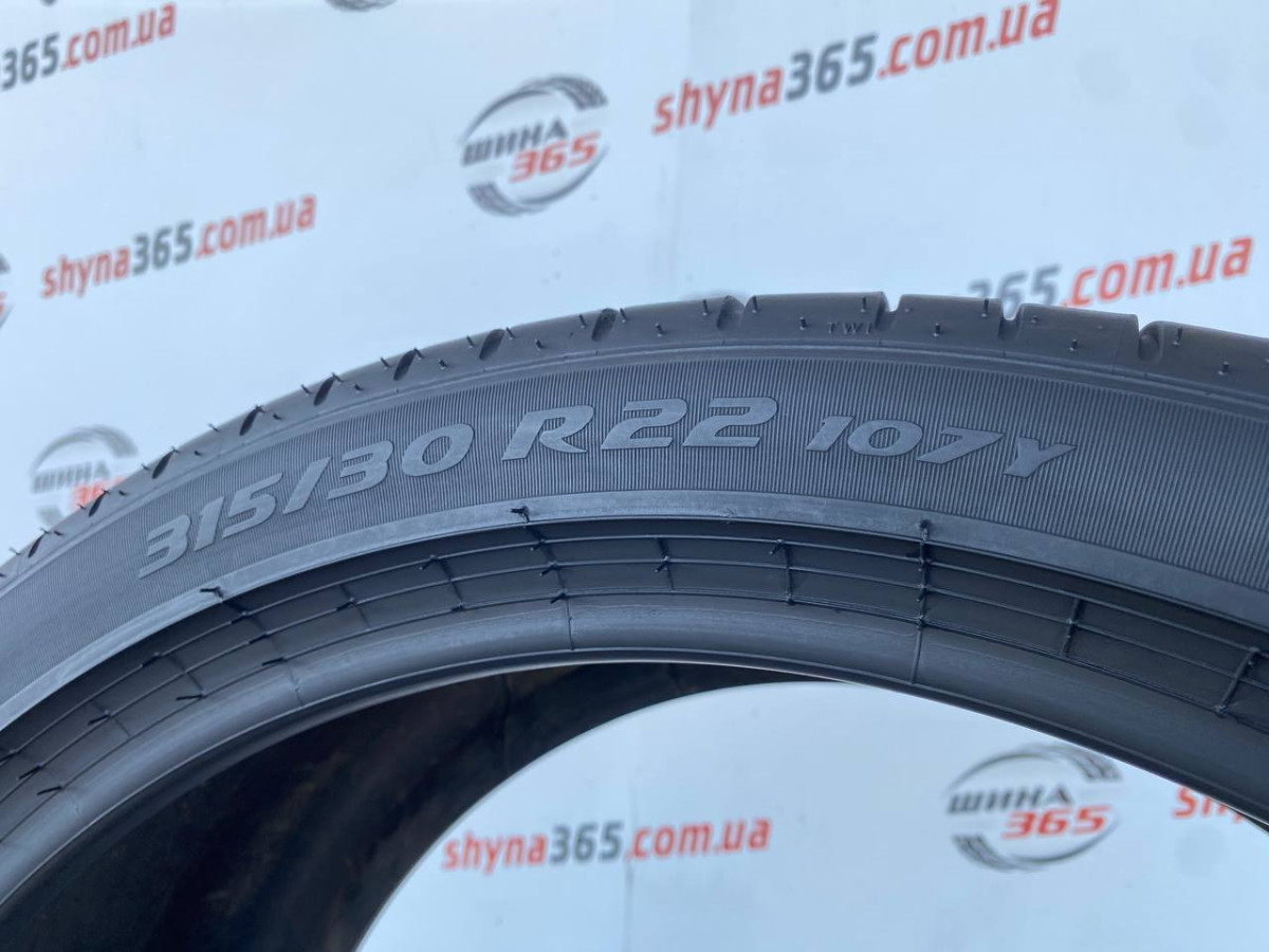 315/30 R22 PIRELLI PZERO PZ4 6mm