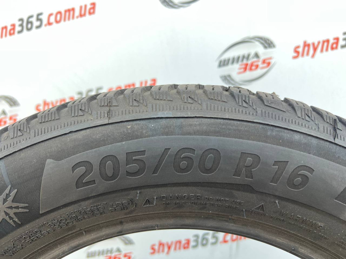 205/60 R16 MICHELIN ALPIN 5 4mm