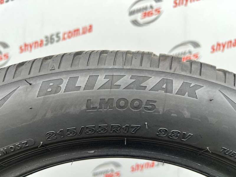215/55 R17 BRIDGESTONE BLIZZAK LM005 6mm
