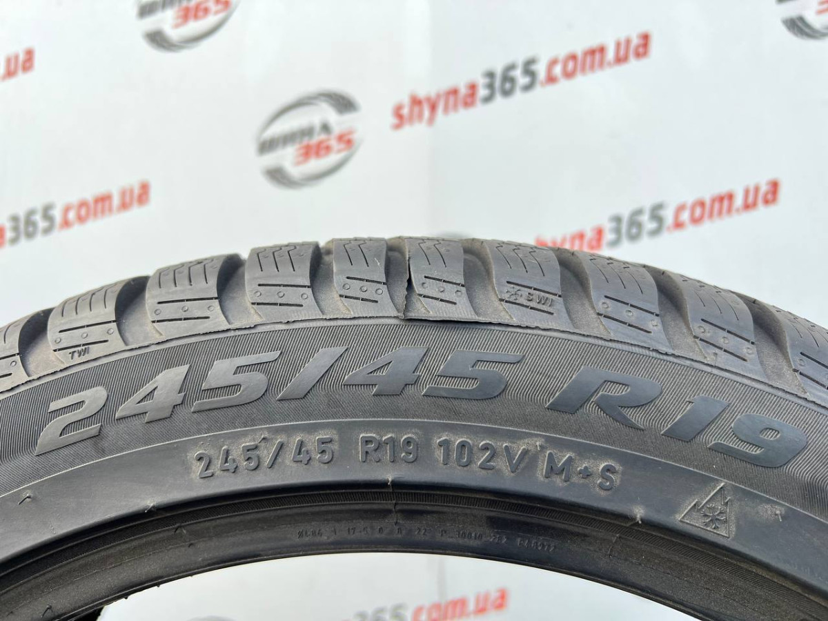 245/45 R19 PIRELLI WINTER SOTTOZERO 3 RUN FLAT 7mm