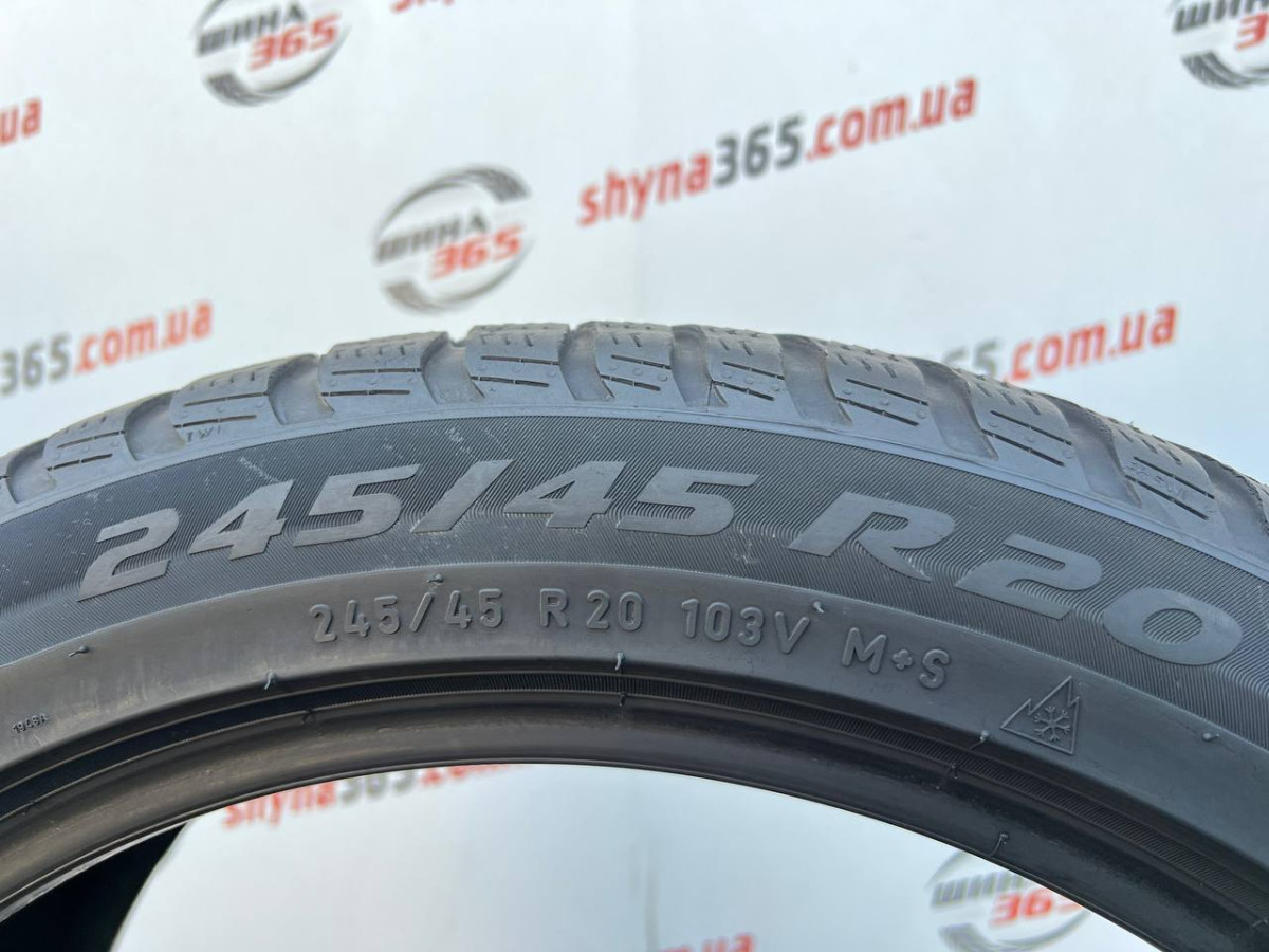 245/45 R20 PIRELLI WINTER SOTTOZERO 3 RUN FLAT 5mm