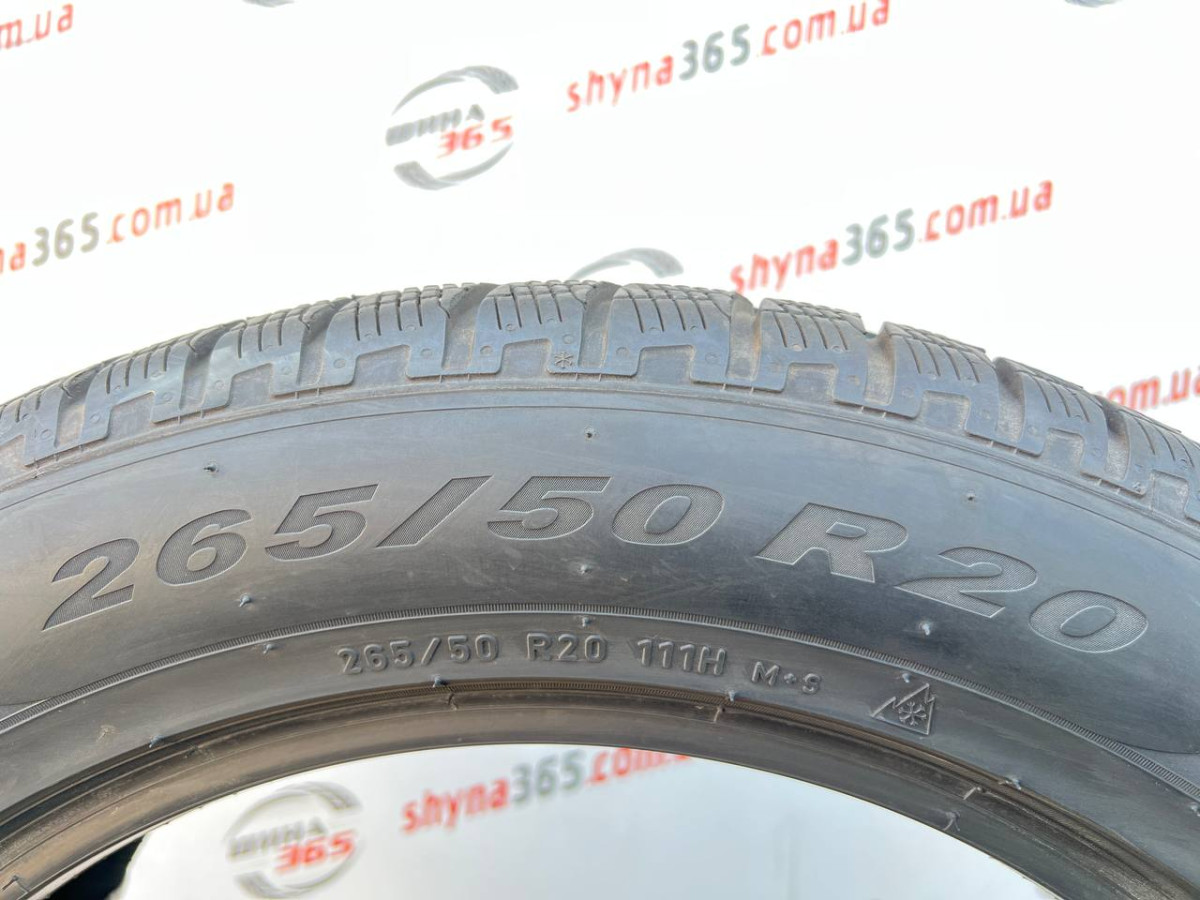 265/50 R20 PIRELLI SCORPION WINTER 6mm