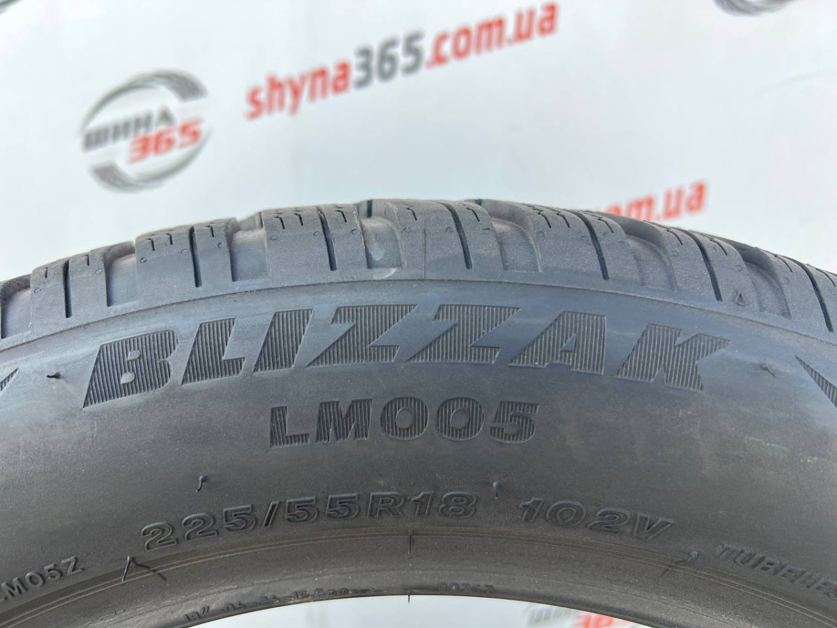 225/55 R18 BRIDGESTONE BLIZZAK LM005 7mm