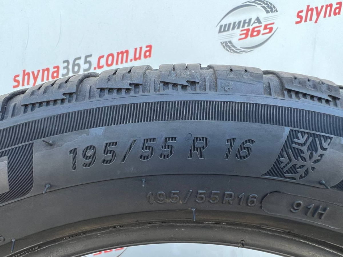 195/55 R16 MICHELIN ALPIN 6 5mm