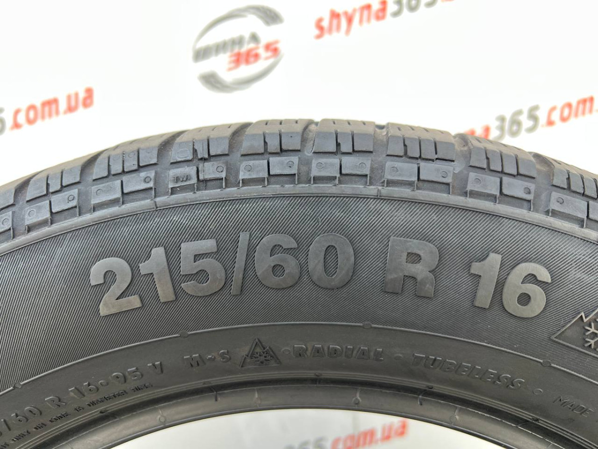 215/60 R16 CONTINENTAL CONTICONTACT TS815 CONTISEAL 4mm