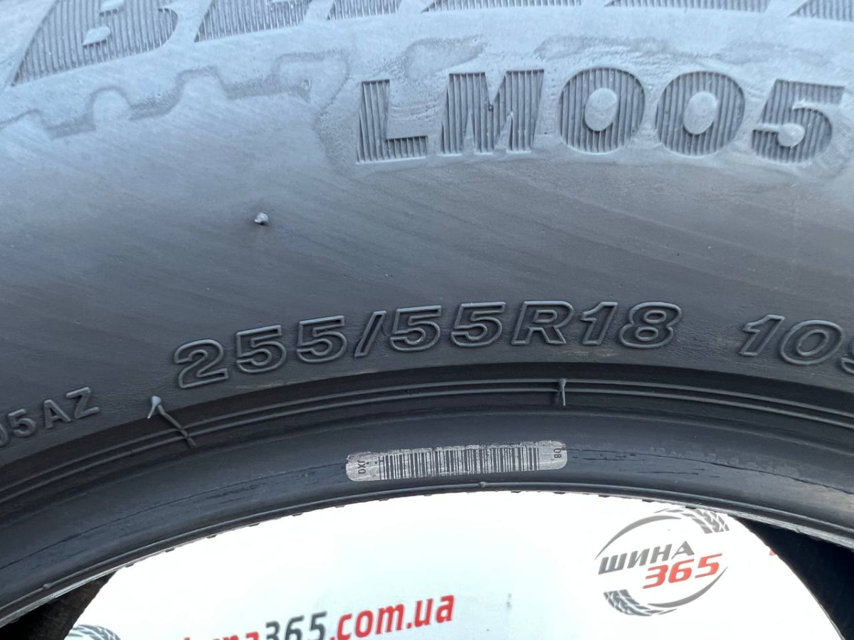 255/55 R18 BRIDGESTONE BLIZZAK LM005 6mm