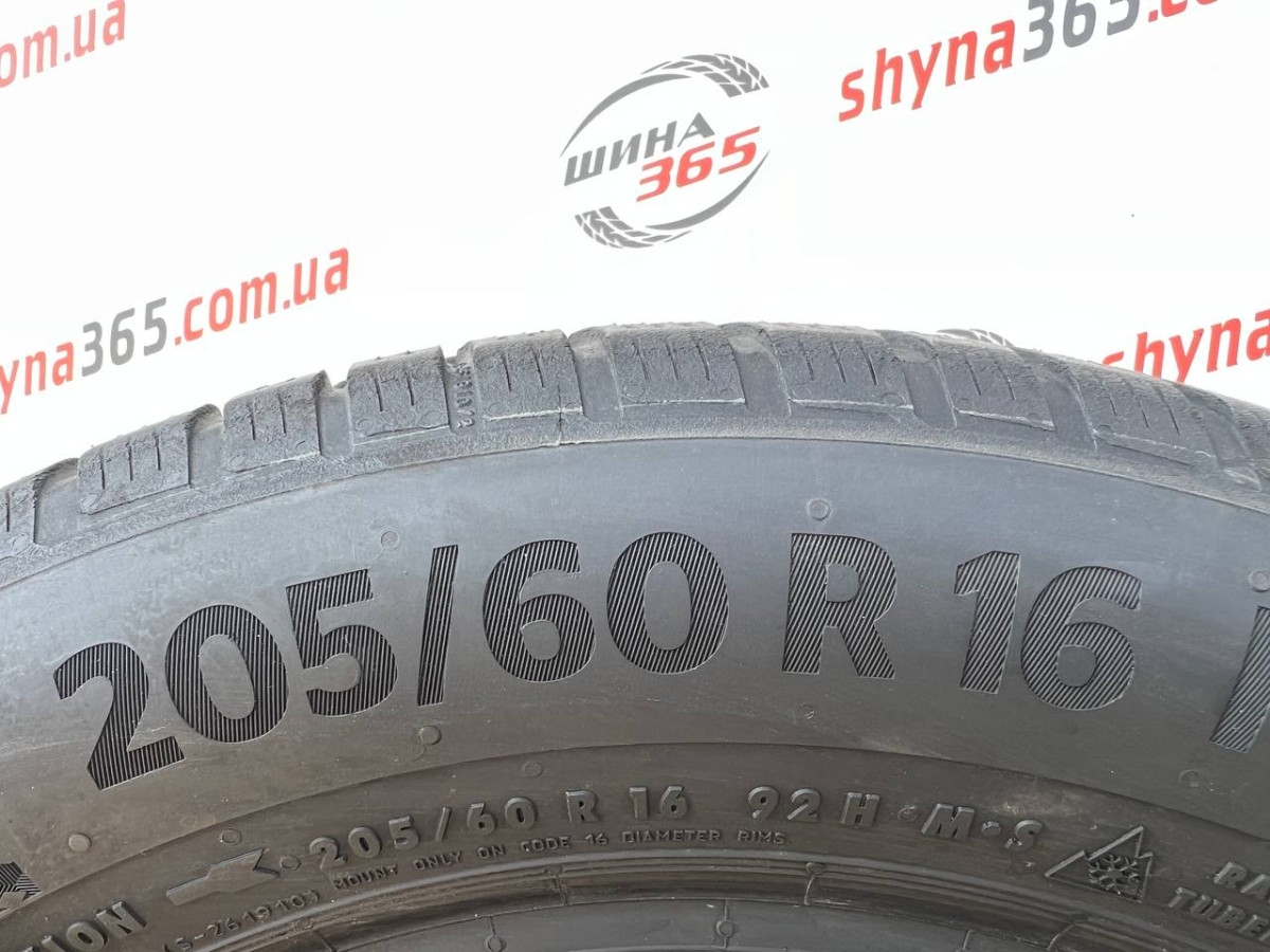 205/60 R16 CONTINENTAL WINTERCONTACT TS870P 6mm