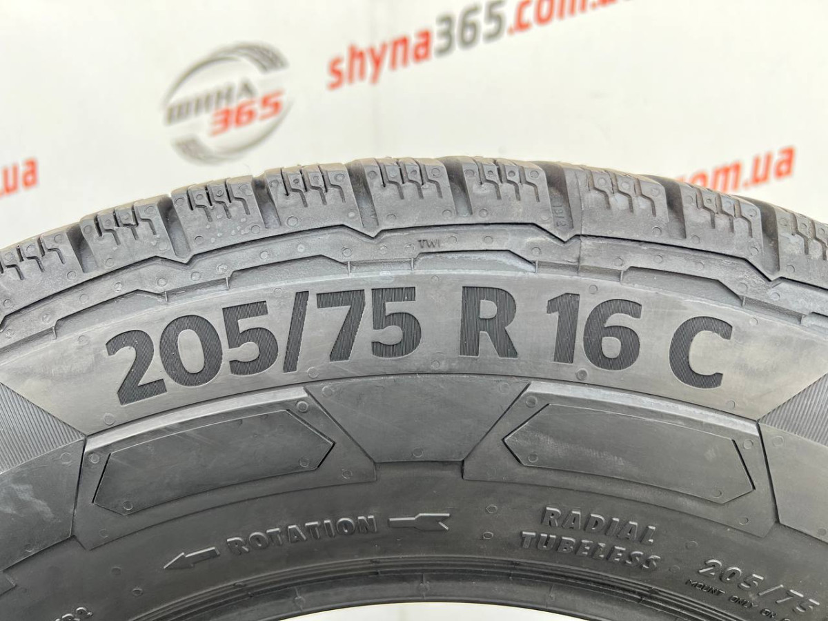 205/75 R16C CONTINENTAL VANCONTACT WINTER 5mm