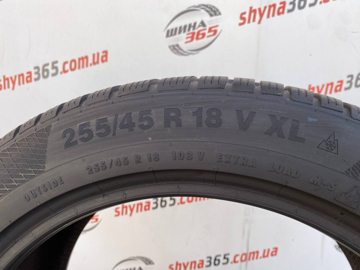 255/45 R18 CONTINENTAL WINTERCONTACT TS850P 7mm