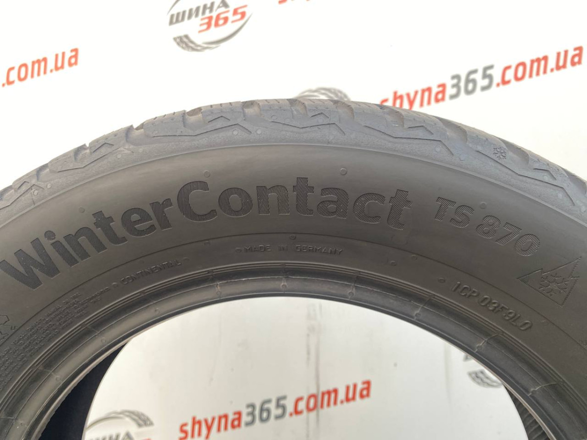 185/65 R15 CONTINENTAL WINTERCONTACT TS870 6mm