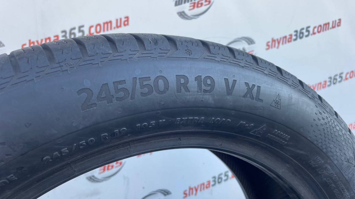 245/50 R19 CONTINENTAL WINTERCONTACT TS860S RUN FLAT 6mm