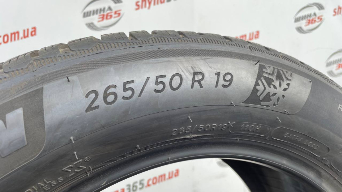 265/50 R19 MICHELIN PILOT ALPIN 5 SUV RUN FLAT 7mm