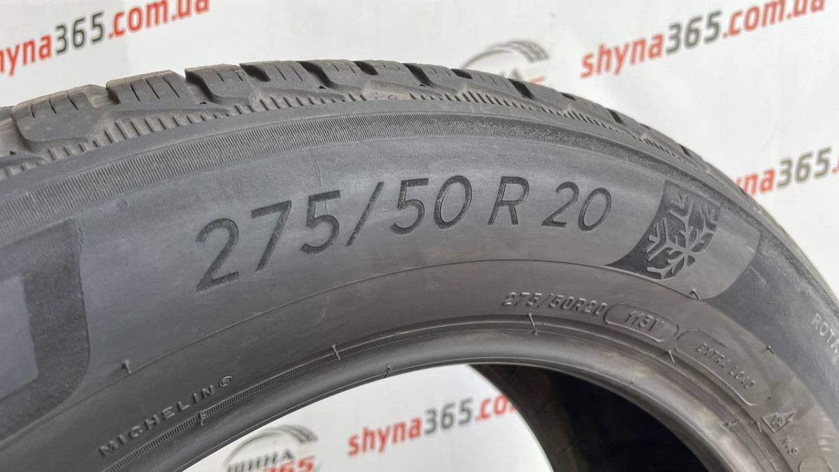 275/50 R20 MICHELIN PILOT ALPIN 5 SUV 4mm