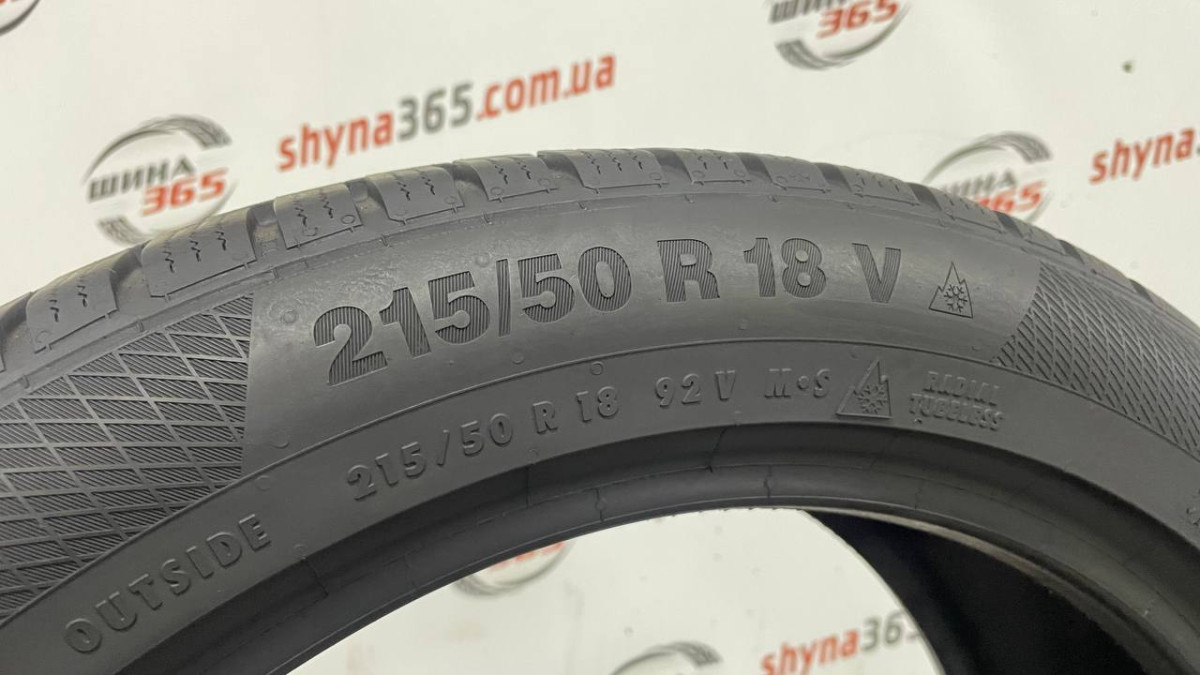 215/50 R18 CONTINENTAL WINTERCONTACT TS850P SUV 7mm