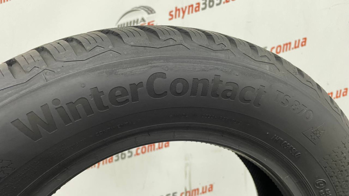 185/65 R15 CONTINENTAL WINTERCONTACT TS870 7mm