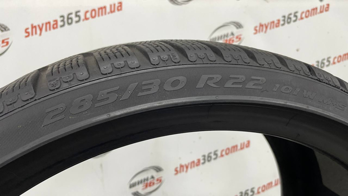 285/30 R22 PIRELLI PZERO WINTER PNCS 4mm