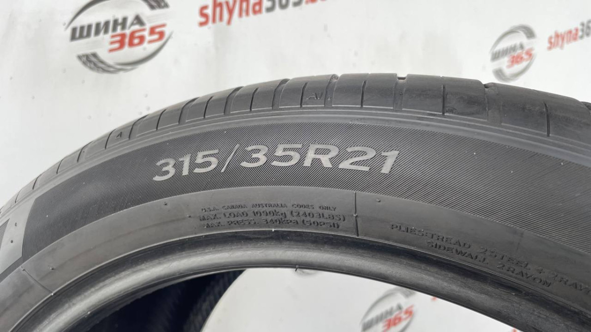 315/35 R21 HANKOOK VENTUS S1 EVO3 SUV K127C RUN FLAT 5mm