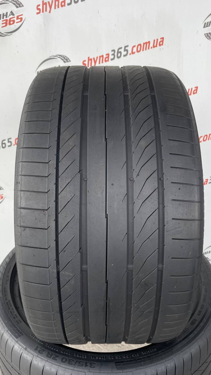 315/30 R21 CONTINENTAL CONTISPORTCONTACT 5P CONTISILENT 5mm