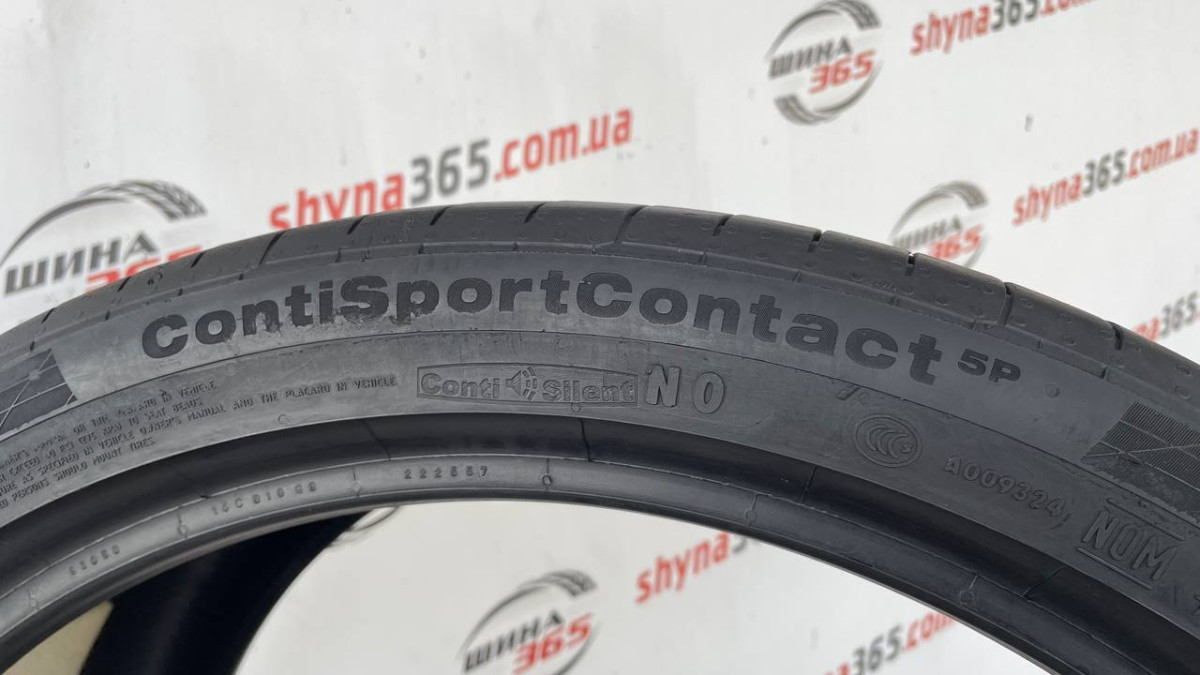 315/30 R21 CONTINENTAL CONTISPORTCONTACT 5P CONTISILENT 5mm