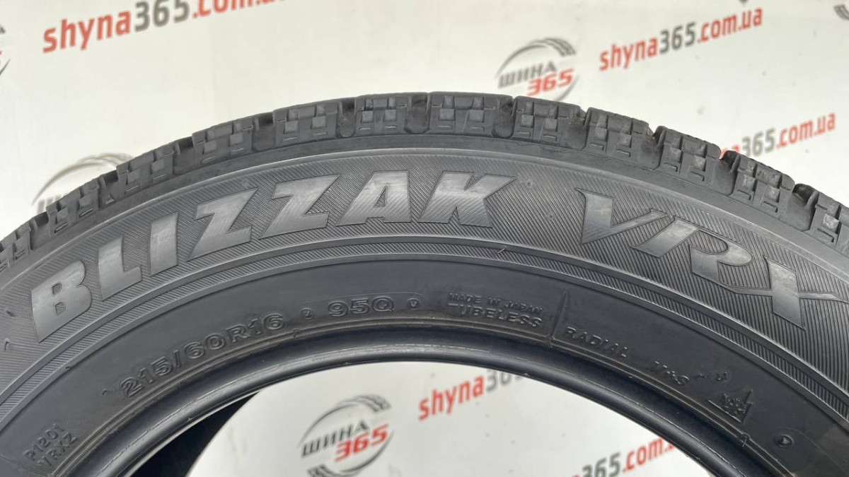 215/60 R16 BRIDGESTONE BLIZZAK VRX 6mm