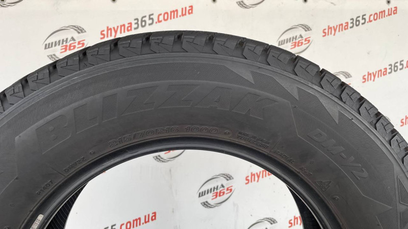 215/70 R16 BRIDGESTONE BLIZZAK DM-V2 7mm