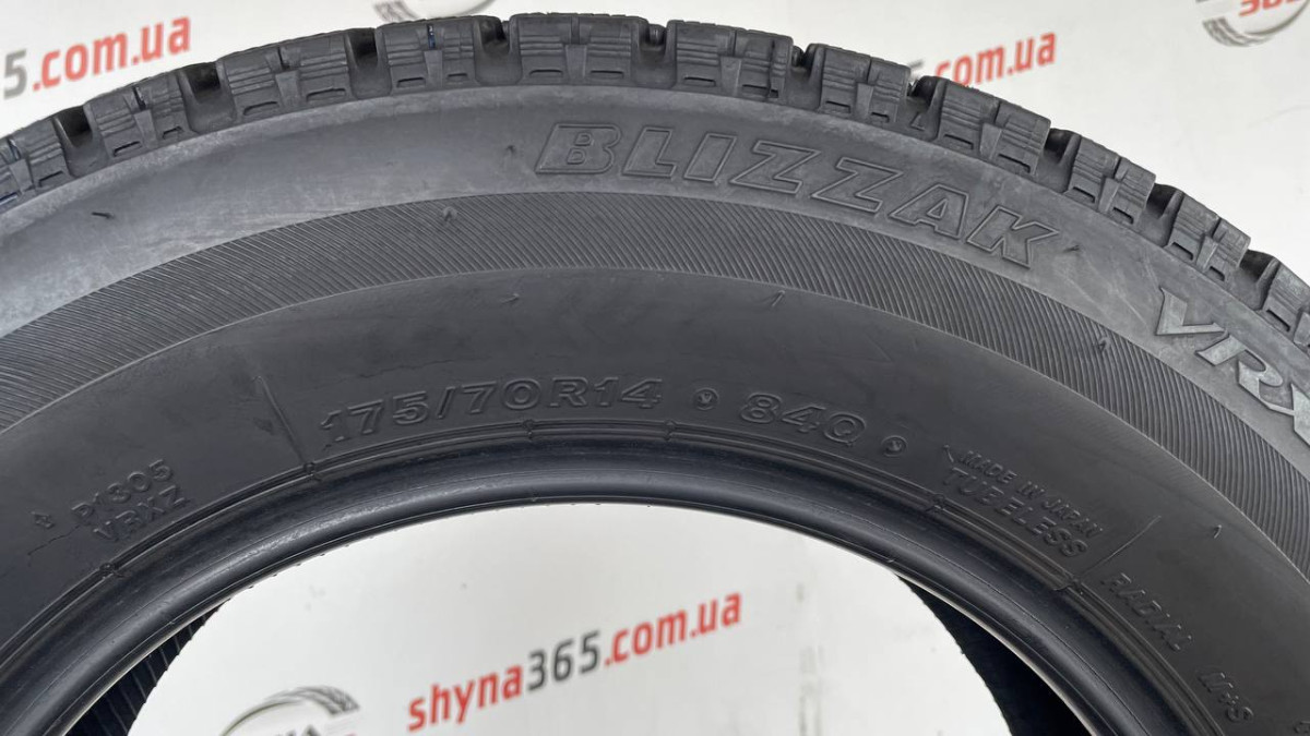 175/70 R14 BRIDGESTONE BLIZZAK VRX 7mm