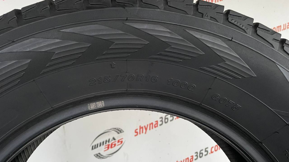 215/70 R16 YOKOHAMA ICE GUARD G075 6mm