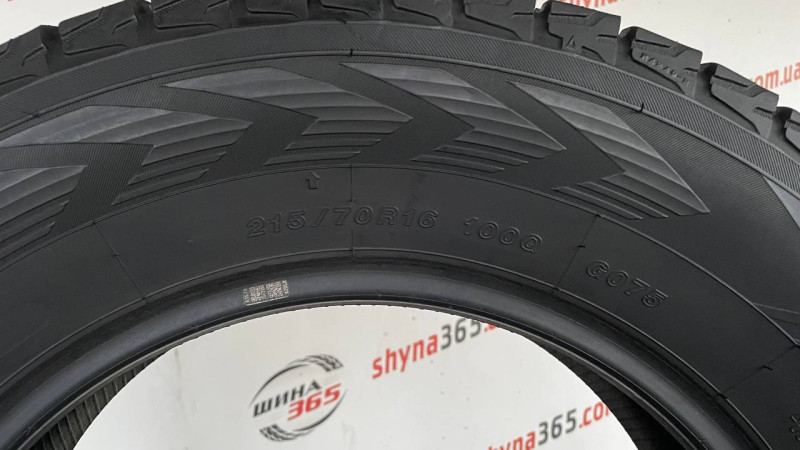 215/70 R16 YOKOHAMA ICE GUARD G075 6mm