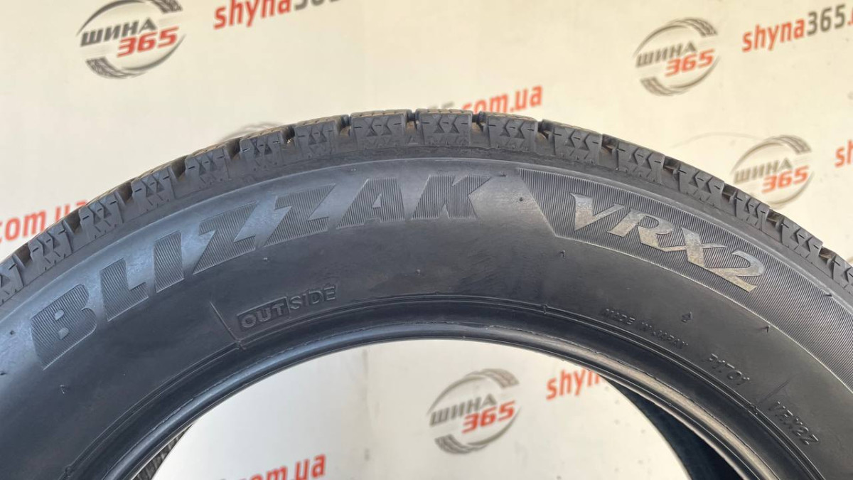 185/60 R15 BRIDGESTONE BLIZZAK VRX2 8mm