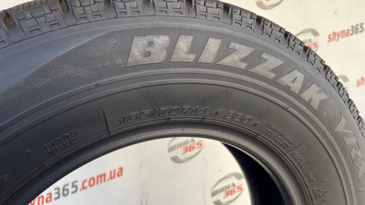 185/70 R14 BRIDGESTONE BLIZZAK VRX 6mm