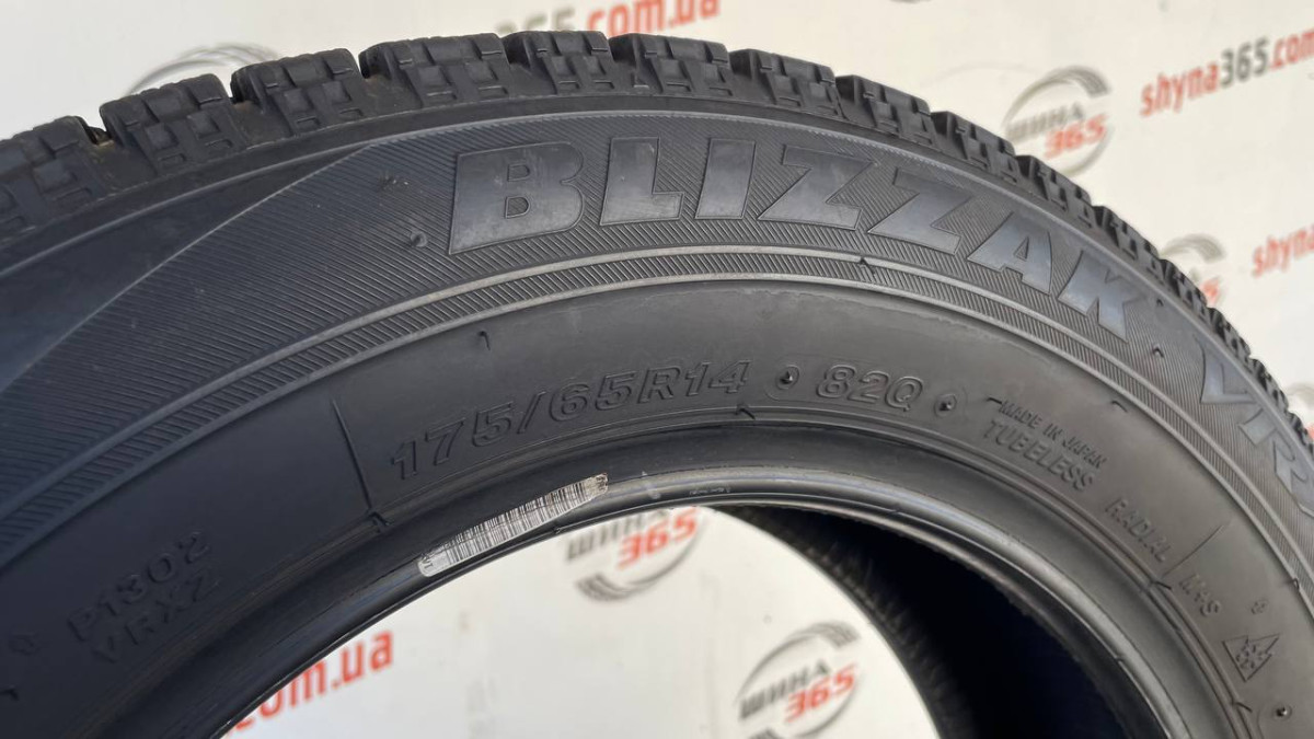 175/65 R14 BRIDGESTONE BLIZZAK VRX 6mm