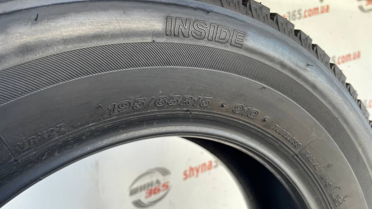 195/65 R15 BRIDGESTONE BLIZZAK VRX2 8mm