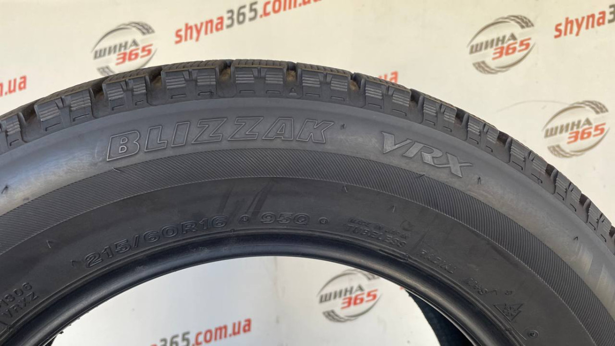 215/60 R16 BRIDGESTONE BLIZZAK VRX 7mm
