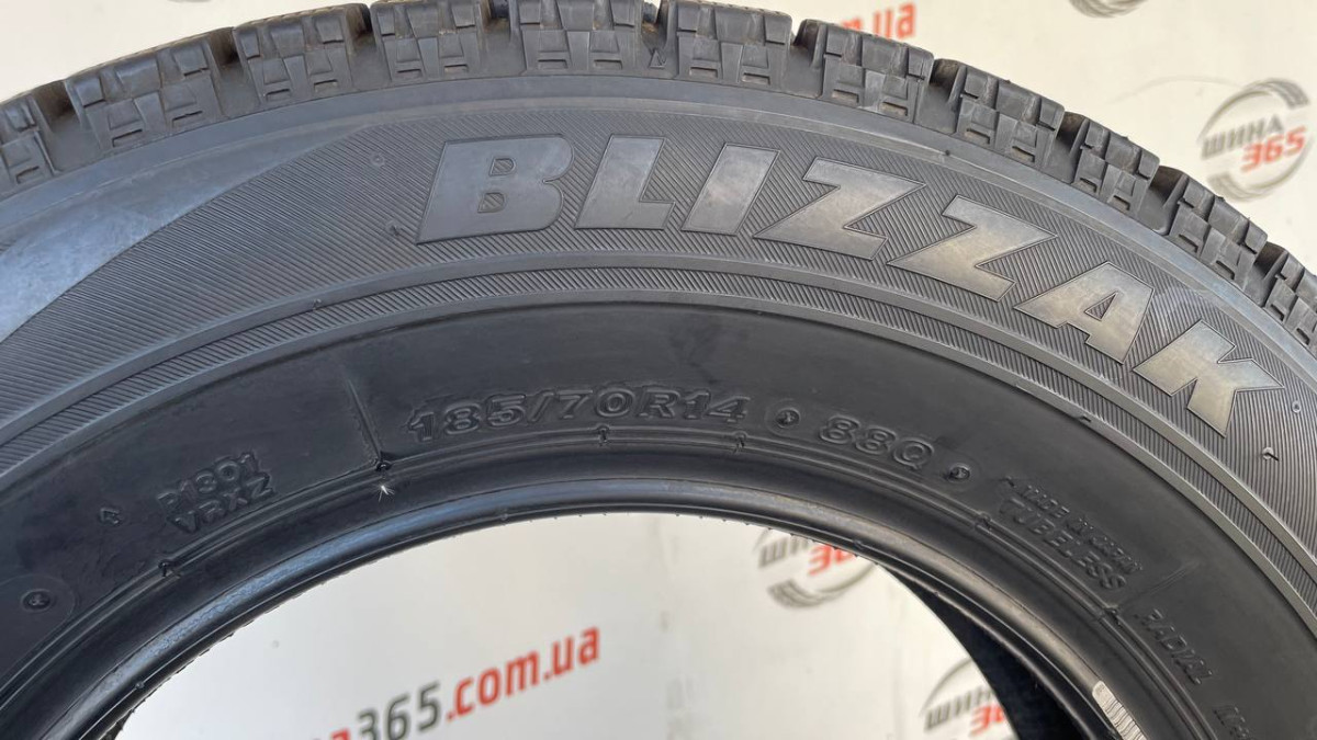 185/70 R14 BRIDGESTONE BLIZZAK VRX 7mm