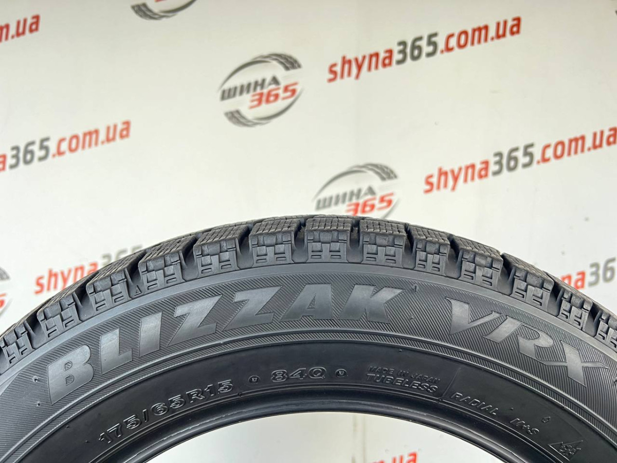 175/65 R15 BRIDGESTONE BLIZZAK VRX 6mm