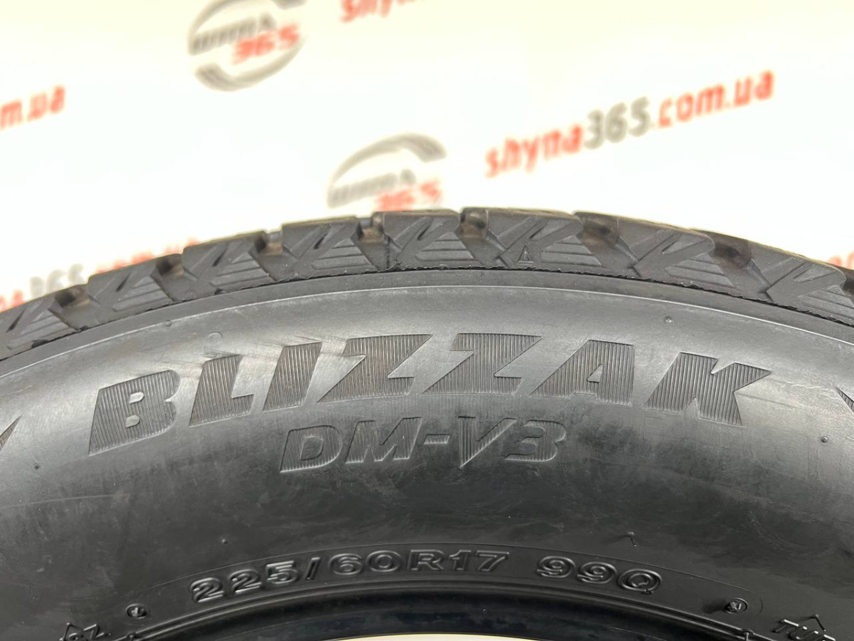 225/60 R17 BRIDGESTONE BLIZZAK DM-V3 6mm