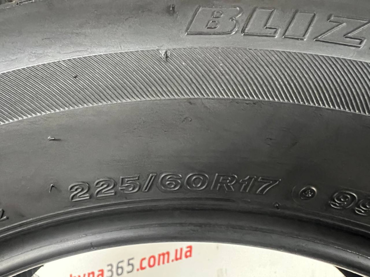 225/60 R17 BRIDGESTONE BLIZZAK VRX 7mm