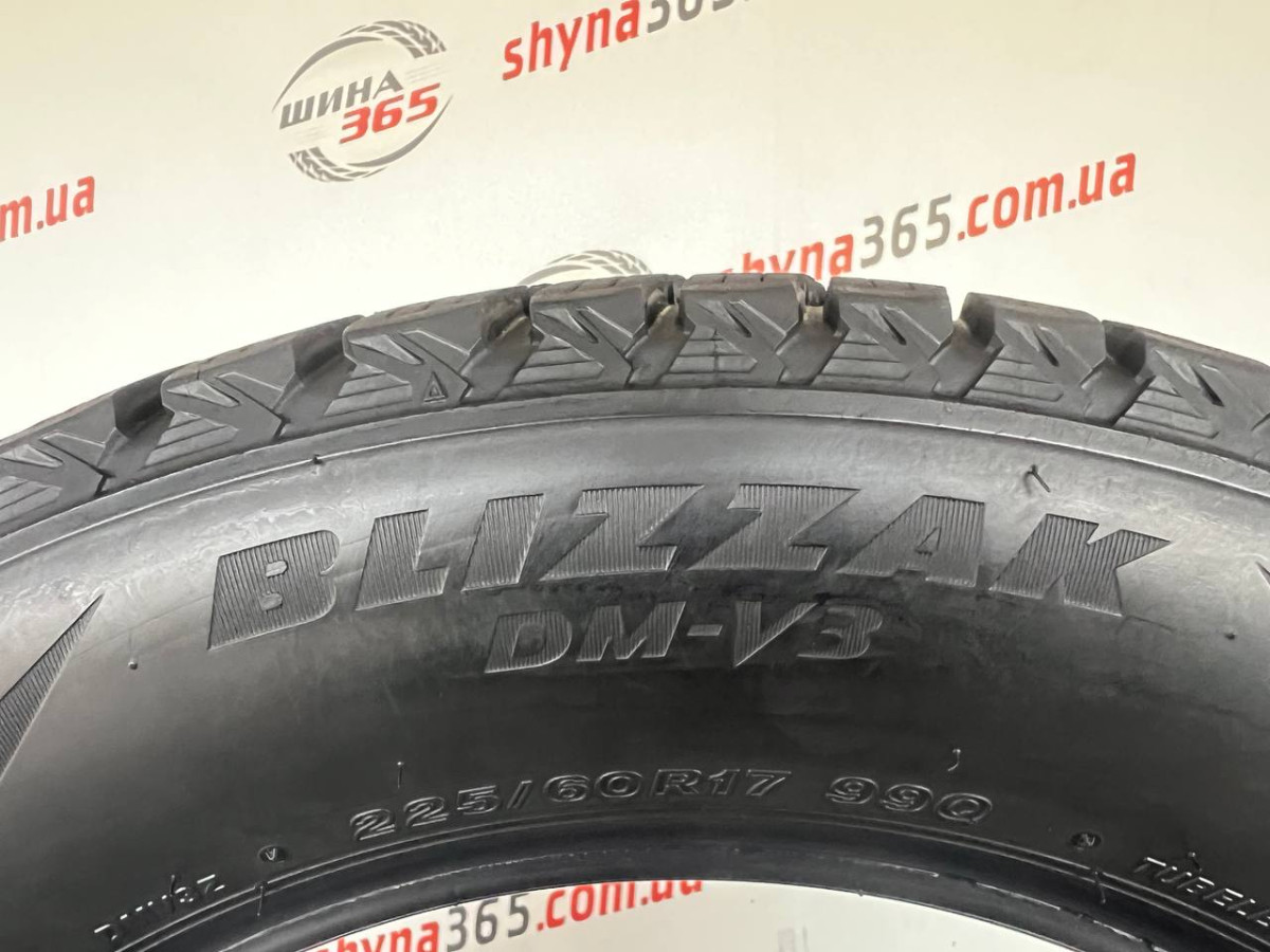 225/60 R17 BRIDGESTONE BLIZZAK DM-V3 7mm