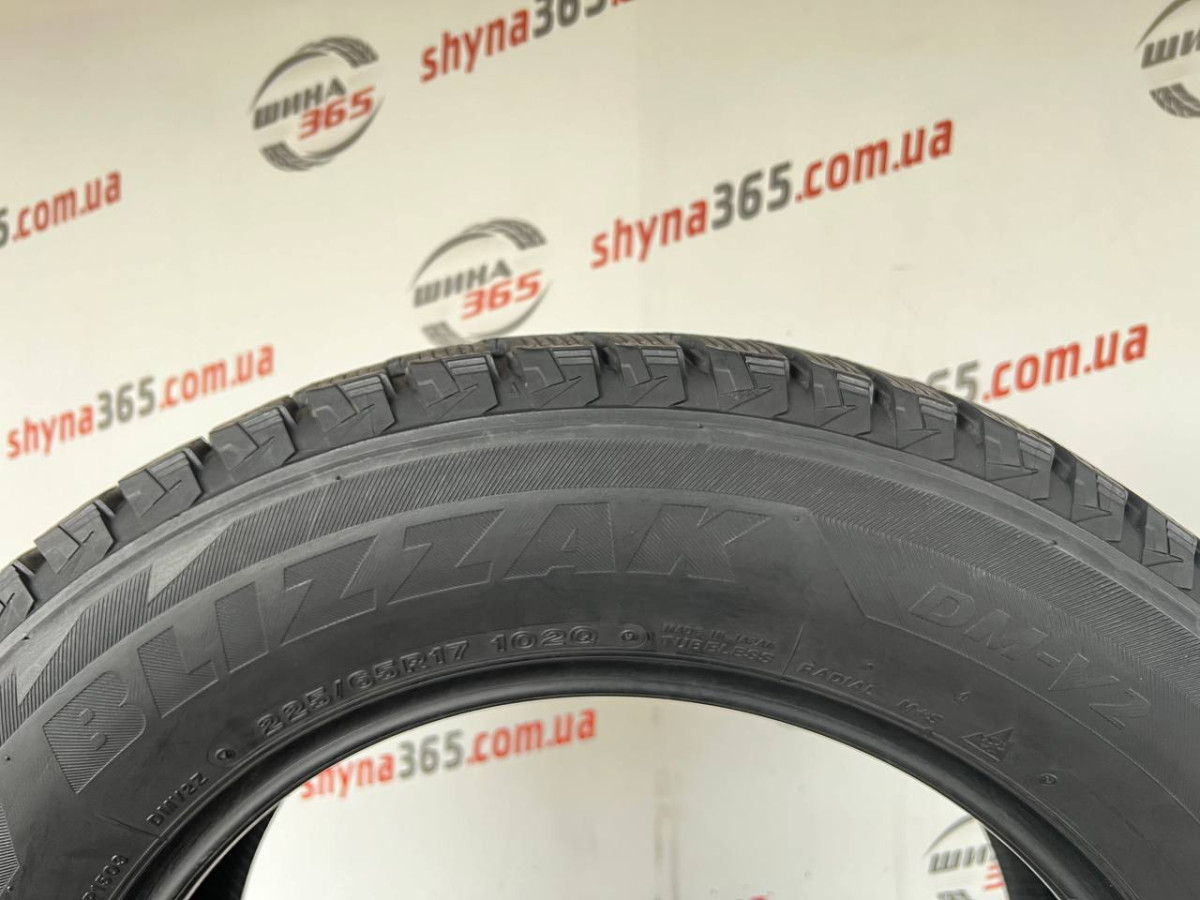225/65 R17 BRIDGESTONE BLIZZAK DM-V2 8mm